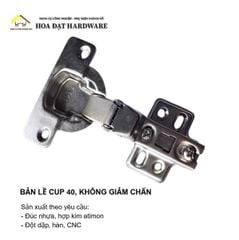 Bản lề cup 40, không giảm chấn YNQ - H00040A