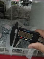 Tán lục giác mạ kẽm, màu trắng-DN3Z