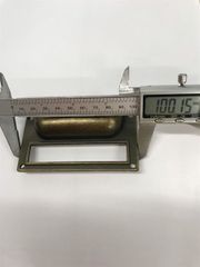 Tay nắm mặt nạ vuông dạng sò màu giả cổ Vinahardware-HD0247