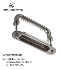 Tay nắm cửa Vinahardware, inox 304