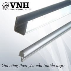 Ray nhôm cửa lùa UI màu trắng, loại mỏng Vinahardware