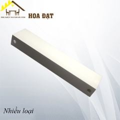 Tay nắm âm tủ nhôm, hàng loại nhẹ, màu bạc Vinahardware - HD06T300