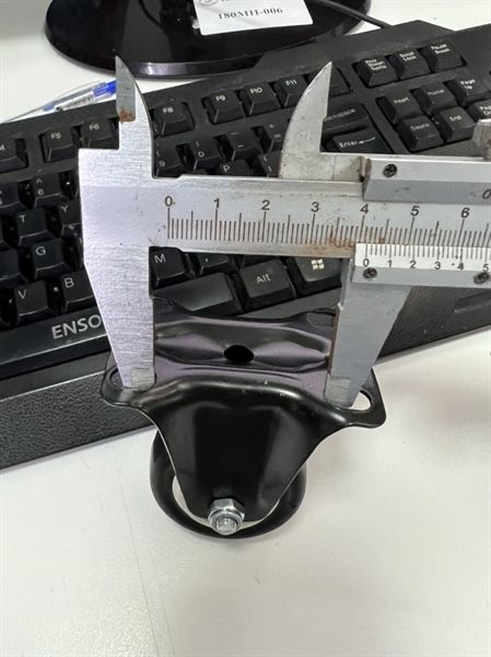 Bánh xe tủ một chiều, màu đen Vinahardware - CT5073
