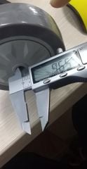 Bánh xe nhựa không càng đường kính 100mm Vinahardware - CT100K