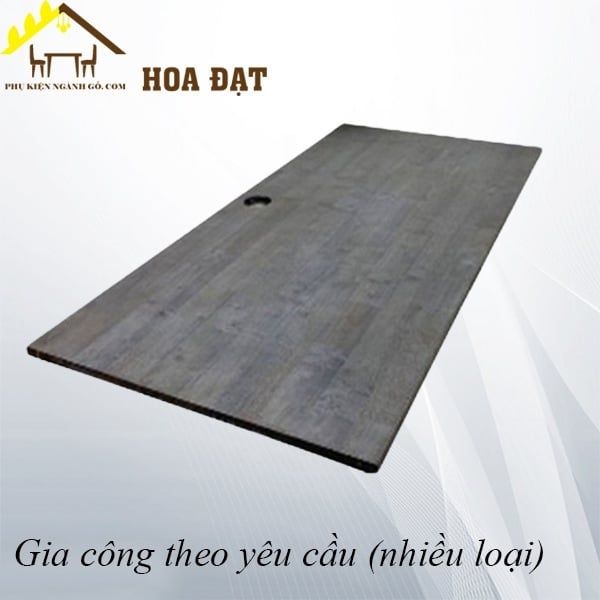 Ván cao su trơn màu đen phủ 1 mặt - VNH12202440CS