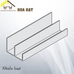 Ray đôi dẫn hướng dưới cửa lùa Hafele