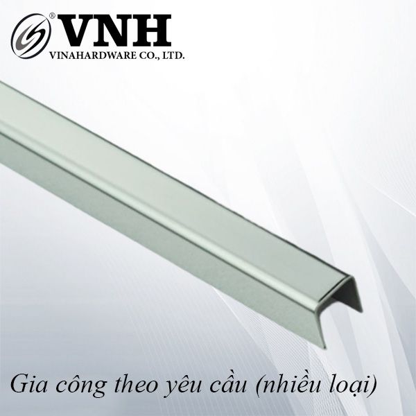 Thanh U inox 304, dài 3000mm - VNH303030IN