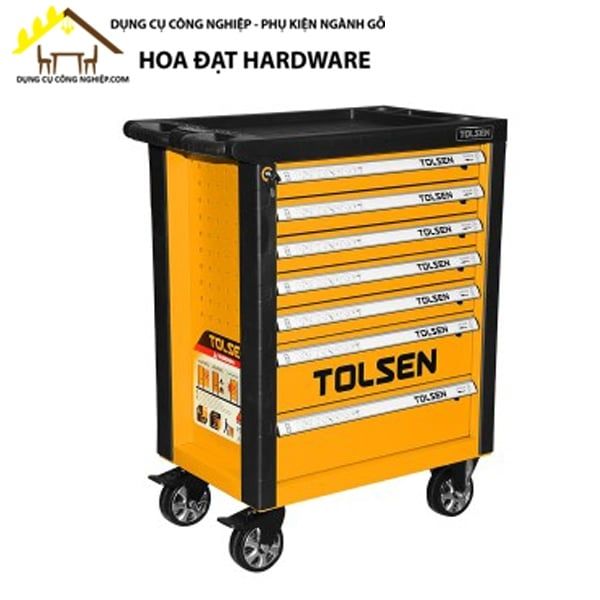 Tủ đồ nghề 7 ngăn kéo có bánh xe đẩy 80307