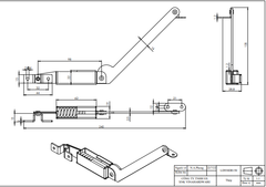 Tay nâng giả cổ đứng phải - LD938DR150