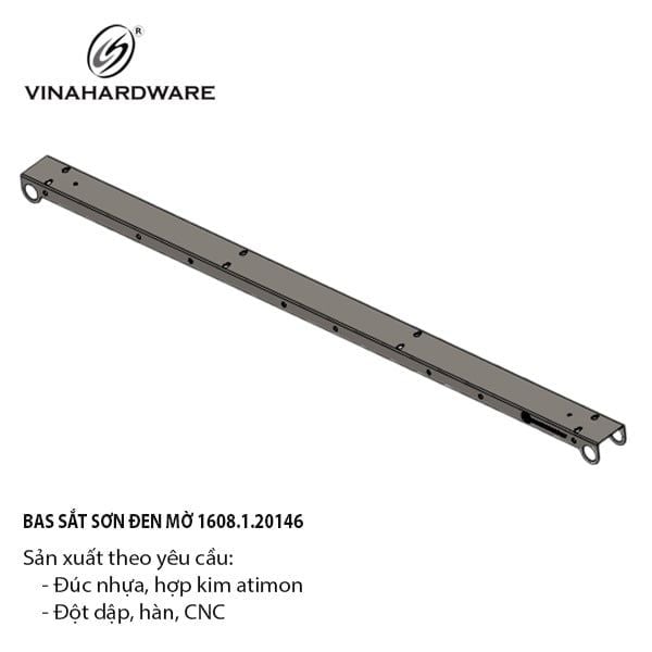 Pat (bas) sắt sơn đen mờ Vinahardware - VNH1500114B
