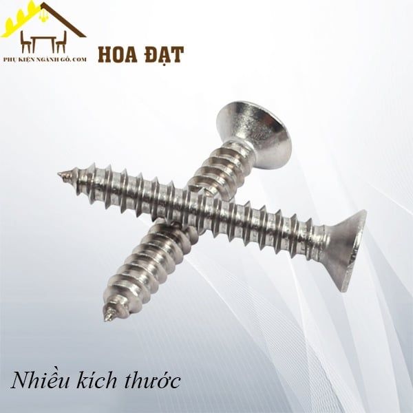 Vít đầu bằng răng nhuyễn M7- inox 304- ZS7100I