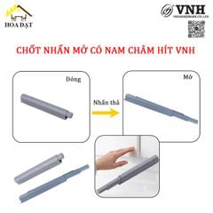 Chốt Nhấn Mở Có Nam Châm 2202.2.89194 – Mở Nhẹ, Đóng Êm