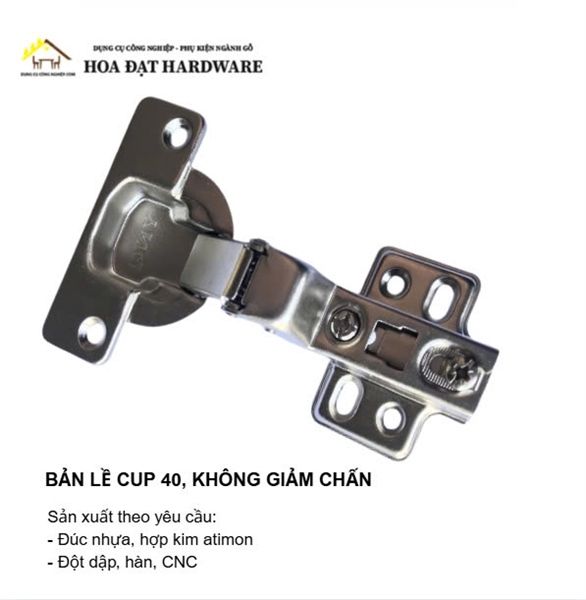 Bản lề cup 40, không giảm chấn YNQ - H00040A