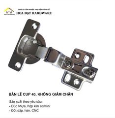 Bản lề cup 40, không giảm chấn YNQ - H00040A