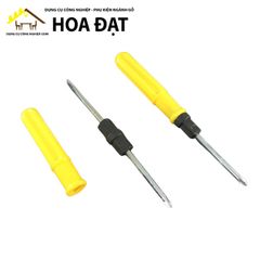 Tuốc nơ vít 5x180mm, màu vàng, mũi 2 đầu Vina - TV4180