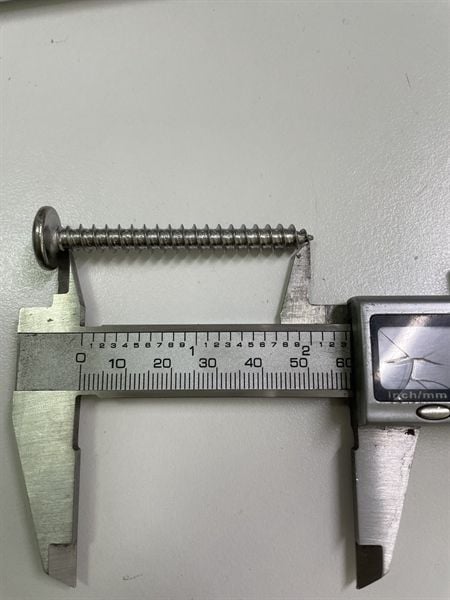 Vít gỗ lục giác chìm M7, inox 304 - VGLGC760IN