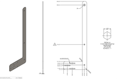 Pat (bas) sắt sơn đen mờ Vinahardware - VNH8542903B