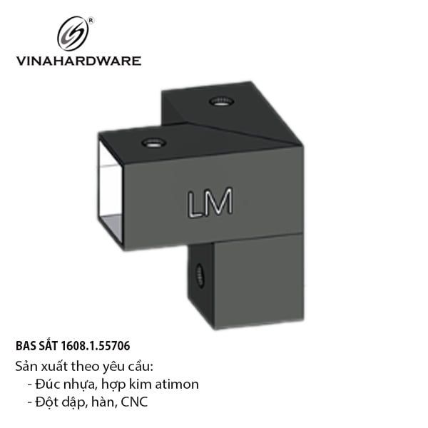Pat (bas) sắt, sơn đen mờ Vinahardware - VNH69352B