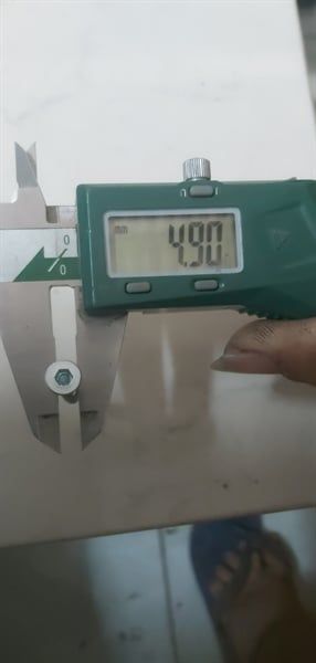 Vít đầu trụ lục giác, màu trắng HDSB327-VDT750