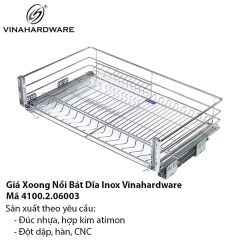 Giá xoong nồi bát đĩa đa năng inox 304 - Mã 4100.2.06003