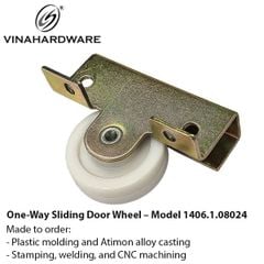 Bánh Xe Trượt Một Chiều Pát Cạnh Ø 32 mm – Mã 1406.1.08024
