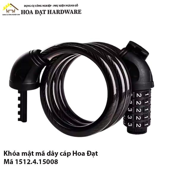 Khóa Dây Cáp Mật Mã Hoa Đạt – Mã 1512.4.15008