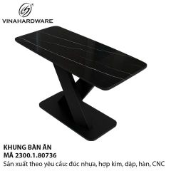 Khung bàn ăn chân X – 2300.1.60726