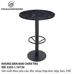 Khung bàn tròn chân trụ Vinahardware 2300.1.10736