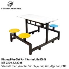 Phân Tích Kết Cấu Khung Bàn Ghế Liền Khối 2300.1.12785