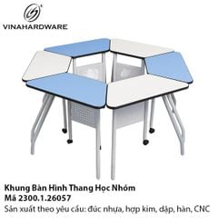 Khung Bàn Hình Thang học sinh Vinahardware - Mã 2300.1.26057