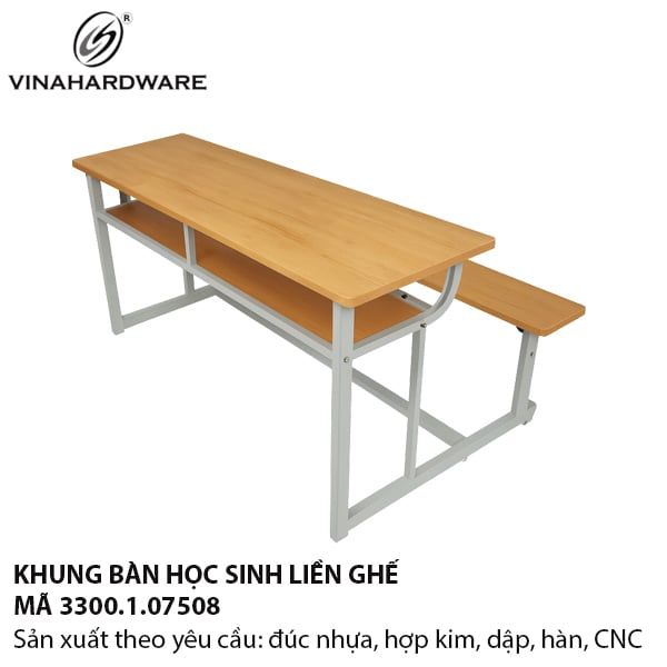 Khung Bàn Học Sinh Liền Ghế 3300.1.07508