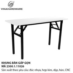 Khung bàn gấp xếp gọn tiện dụng Vinahardware – Mã 2300.1.11026