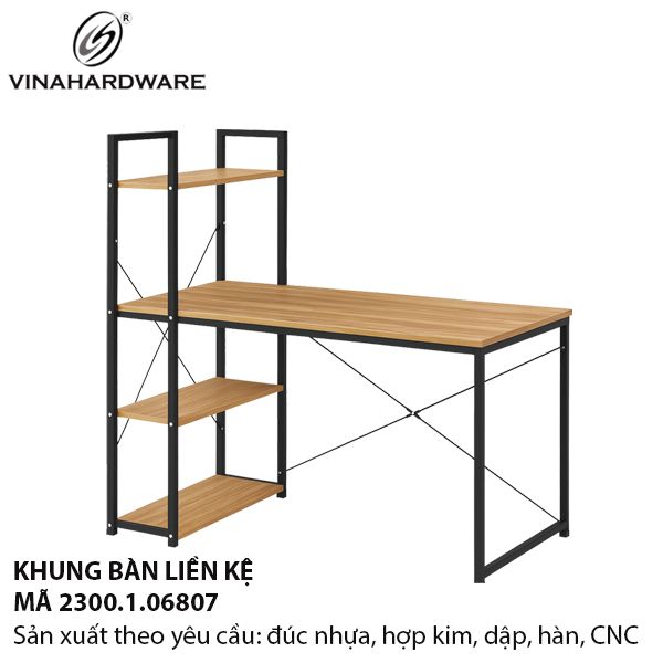 Khung bàn học liền kệ – Mã 2300.1.06807