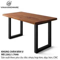 Khung bàn chữ U thép hộp – Vinahardware – 2302.1.7048
