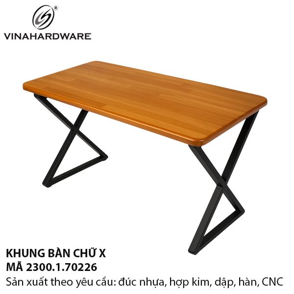 Khung bàn chữ X Vinahardware 2300.1.70226