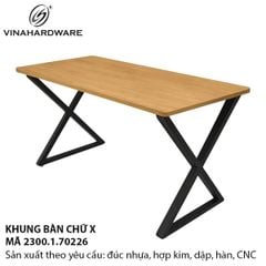 Khung bàn chữ X Vinahardware 2300.1.70226