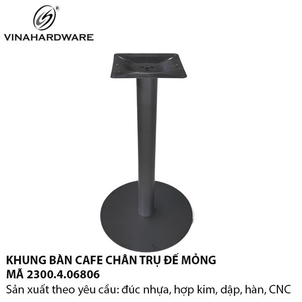 Khung bàn café trụ thép – Mã 2300.4.06806