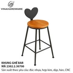 Khung Ghế Bar Thép Cách Điệu 2302.2.30700