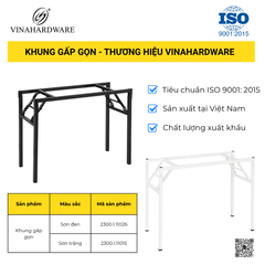 Khung bàn gấp xếp gọn tiện dụng Vinahardware – Mã 2300.1.11026