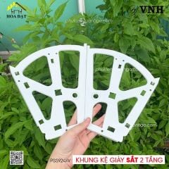 Bản lề tủ giày 2 tầng Vinahardware - Mã 1260.1.09246