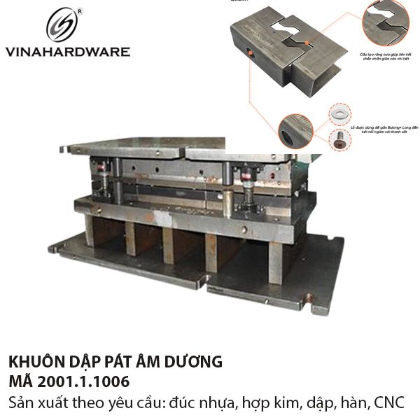 Bộ khuôn dập pát sắt 2001.1.1006
