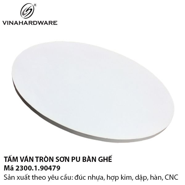 Tấm Mặt Bàn Tròn Sơn PU – Mã 2300.1.90479