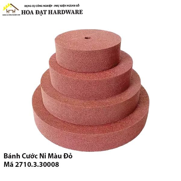 Bánh Cước Nỉ Màu Đỏ – Mã 2710.3.30008