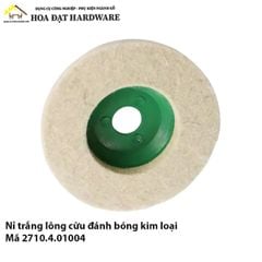 Nỉ trắng lông cừu đánh bóng inox – Mã 2710.4.01004