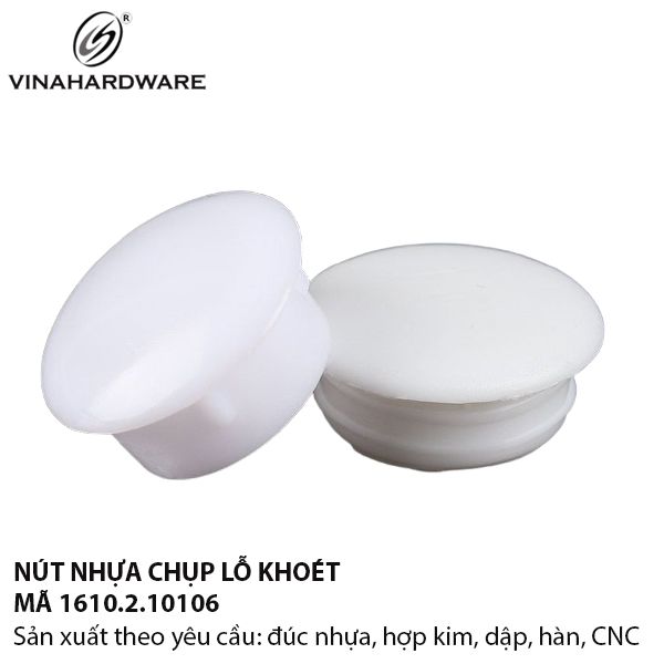 Nút nhựa chụp lỗ khoét 1610.2.10106