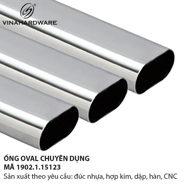 Ống oval thép & inox – Mã 1902.1.15123 (dài 3000mm)