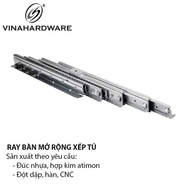 Ray Trượt Bàn Mở Rộng Xếp Gọn Âm Tủ Bếp – Mã 1180.2.11350
