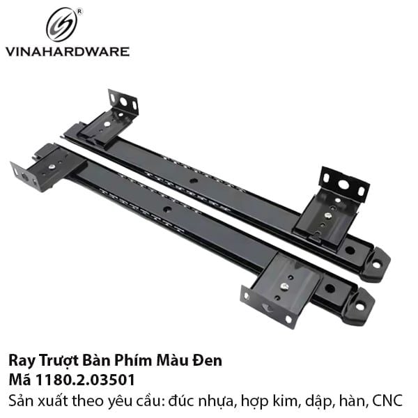 Ray Trượt Ngăn Kéo Bàn Máy Tính – Vinahardware Mã 1180.2.03501