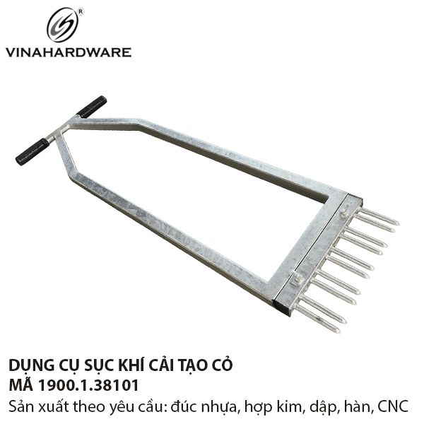 Dụng cụ sục khí cỏ 1900.1.38101 – Giúp cỏ xanh khỏe, thoáng khí & phát triển bền vững
