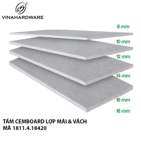 Tấm Cemboard Lợp Mái & Vách – 1811.4.18420